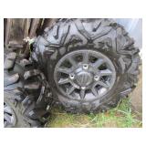 Set of 4 Maxxis Bighorn 2.0 29-Inch ATV/UTV Tires with Polaris RZR 14-Inch Alloy Wheels