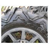 Set of 4 Maxxis Bighorn 2.0 29-Inch ATV/UTV Tires with Polaris RZR 14-Inch Alloy Wheels