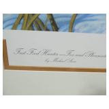 Michael Sieve “Fast Food Hunter – Fox and Pheasants” Signed Limited Edition Print 581/950, Framed with COA