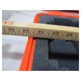 Vintage Pelican Peli 1500 Orange Hard Equipment Case