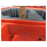 Vintage Pelican Peli 1500 Orange Hard Equipment Case