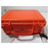 Vintage Pelican Peli 1500 Orange Hard Equipment Case