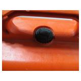Vintage Pelican Peli 1500 Orange Hard Equipment Case