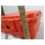 Vintage Pelican Peli 1500 Orange Hard Equipment Case