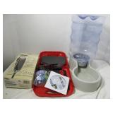 Pet Grooming Lot With Water Dispenser