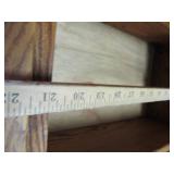 Vintage Oak Hall Bench / Telephone Chair with Lift-Top Storage