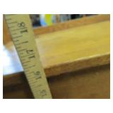 Vintage Oak Hall Bench / Telephone Chair with Lift-Top Storage