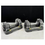 Adjustable Weighted Dumbbells