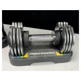 Adjustable Weighted Dumbbells