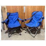 Pair Of Outdoor Folding Chairs