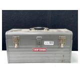 Craftsman Metal Toolbox & Assorted Tools