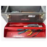 Craftsman Metal Toolbox & Assorted Tools
