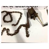 Vintage Binders/Chains/Winch
