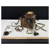 Vintage Field Telephone