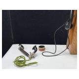 Antique Wall Crank Telephone & Accessories