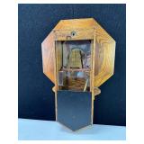 Hanging Oak Wall Clock