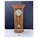 Ansonia Gold Medallion Chiming Wall Clock