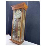 Ansonia Gold Medallion Chiming Wall Clock