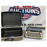 Smith Corona Typewriter & Case