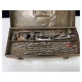 Metal Tool Box & Contents