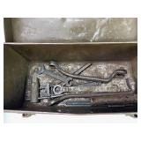 Metal Tool Box & Contents