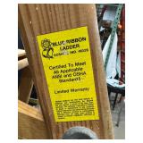 5 Step Wood Folding Ladder