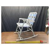 Vintage Rocking Lawn Chair