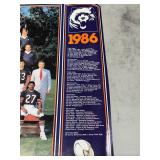 1986 Chicago Bears Poster