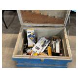 Wood Crate & Contents