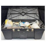 Large Plastic Toolbox & Contents