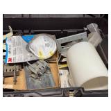 Large Plastic Toolbox & Contents