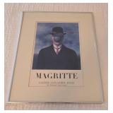 Rene Magritte Galerie Alexandre Iolas Framed Exhibition Poster Print
