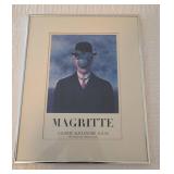 Rene Magritte Galerie Alexandre Iolas Framed Exhibition Poster Print