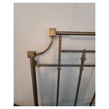 Queen Size Brass Headboard 62x58 Curved Modern Traditional Style