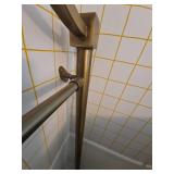 Queen Size Brass Headboard 62x58 Curved Modern Traditional Style