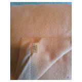 Bates Blanket & Assorted Quilts Coverlets Bedding Lot Blue Peach