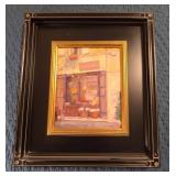 Margaret Fischbeck Signed Oil Painting La Petite Marie Framed 8x10