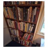 MCM Teak Danish Made Tall Bookcase Display Shelving Cabinet