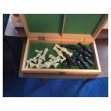 Lot of Vintage Board Games with Wooden Chess Set Monopoly Life