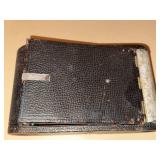 Vintage Kodak Folding Bellows Camera Red Bellows Wood Base Finder