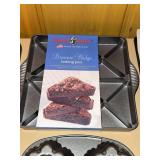Nordic Ware Specialty Baking Pans Brownie Wedge Bundt Scone Lot