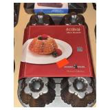 Nordic Ware Specialty Baking Pans Brownie Wedge Bundt Scone Lot