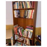 Danish Mid-Century Modern Teak 5-Shelf Bookcase Adjustable Shelves 72 x 31.5