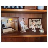Vintage Medical Theme Decor Lot Diorama Nurse Figurines Waiting Room