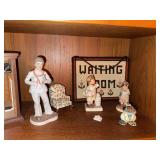 Vintage Medical Theme Decor Lot Diorama Nurse Figurines Waiting Room