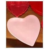 Valentine Heart Serveware Set Le Creuset Chantal Crate & Barrel