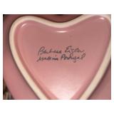 Valentine Heart Serveware Set Le Creuset Chantal Crate & Barrel
