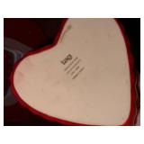 Valentine Heart Serveware Set Le Creuset Chantal Crate & Barrel