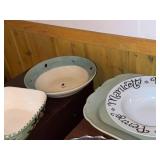 Williams Sonoma Portuguese Pottery Serving Bowls Pasta Bowl Platter