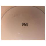 Maddock England Kosher Meat & Milk Dinner Plates Pair Hebrew From the Ship Queen Elizabeth